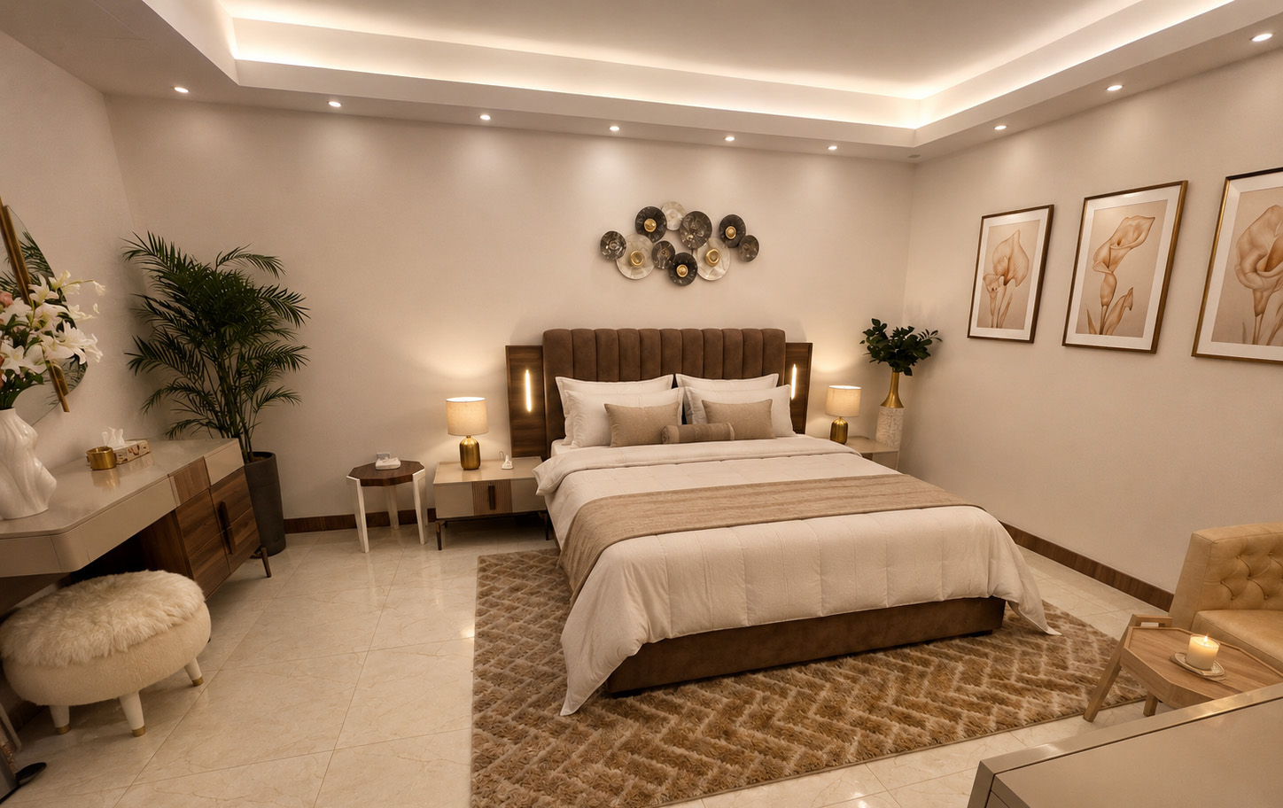 Premium executive accommodation bedroom