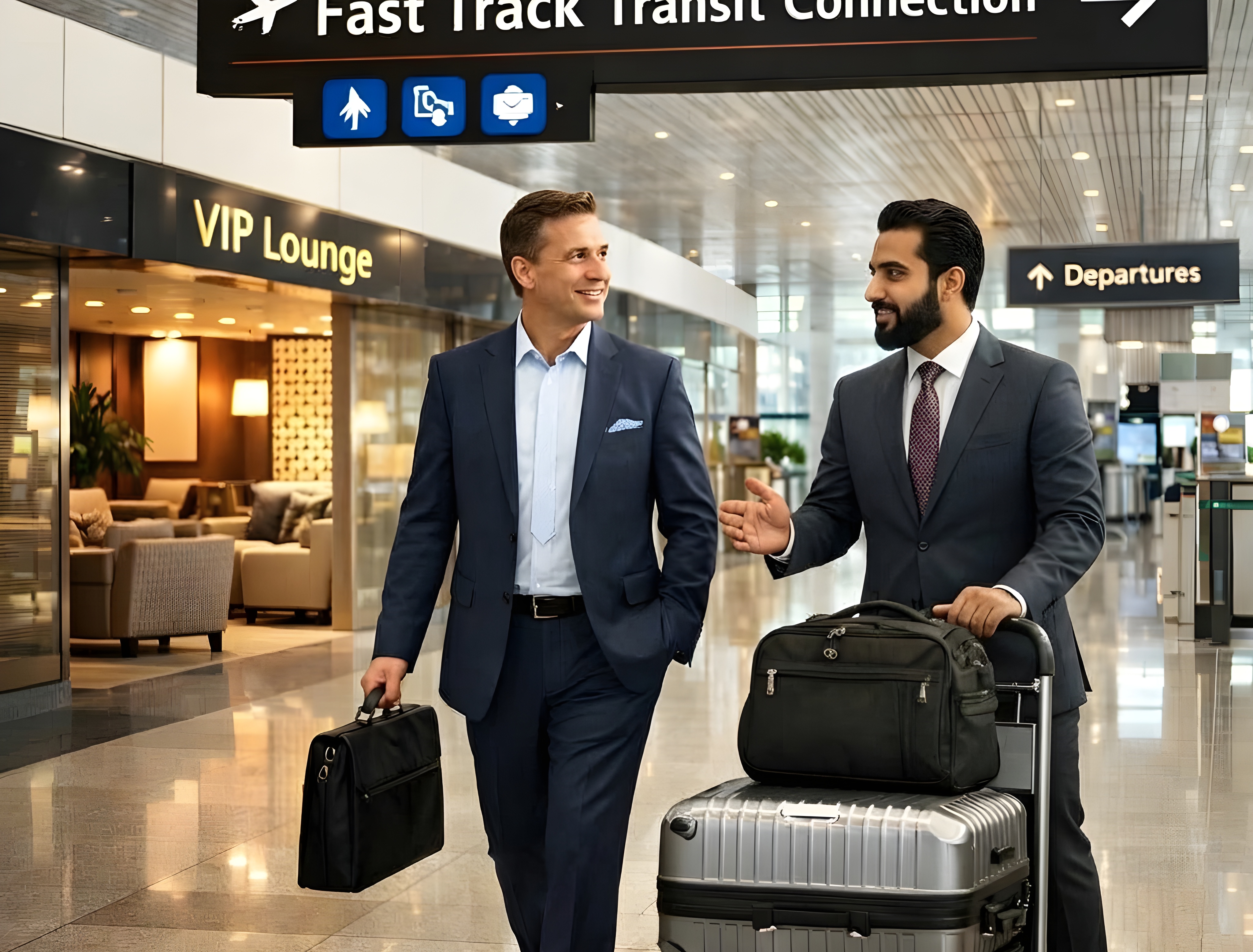 VIP airport expeditor assistance at BIAP